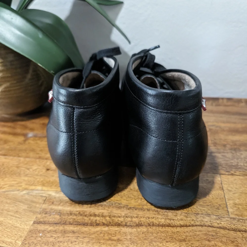 Clarks Stinson  Shoes Black 63362 leather ‎ MEN SIZE 13M